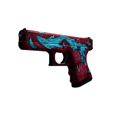 StatTrak™ Glock-18 | Water Elemental  (Field-Tested)