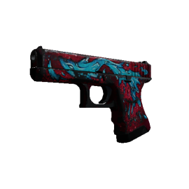 StatTrak™ Glock-18 | Water Elemental  (Battle-Scarred)