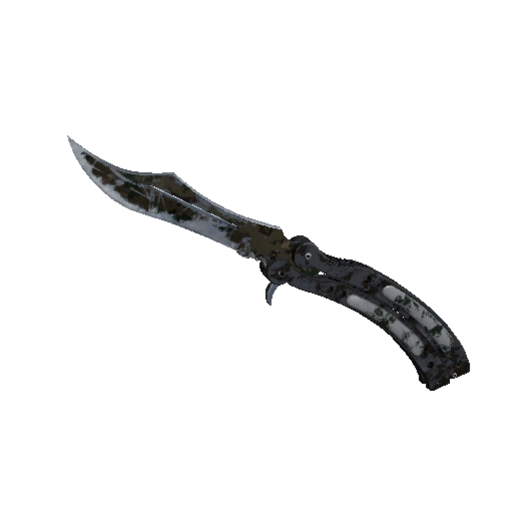 Butterfly Knife | Forest DDPAT  (Battle-Scarred)