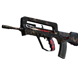 FAMAS | Styx  (Battle-Scarred)