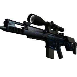 StatTrak™ SCAR-20 | Grotto  (Well-Worn)