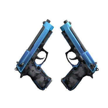 StatTrak™ Dual Berettas | Urban Shock  (Factory New)