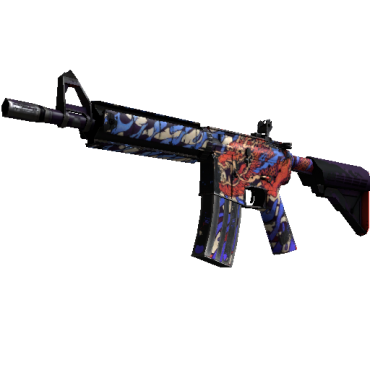 M4A4 | 龍王 (Dragon King)  (Field-Tested)