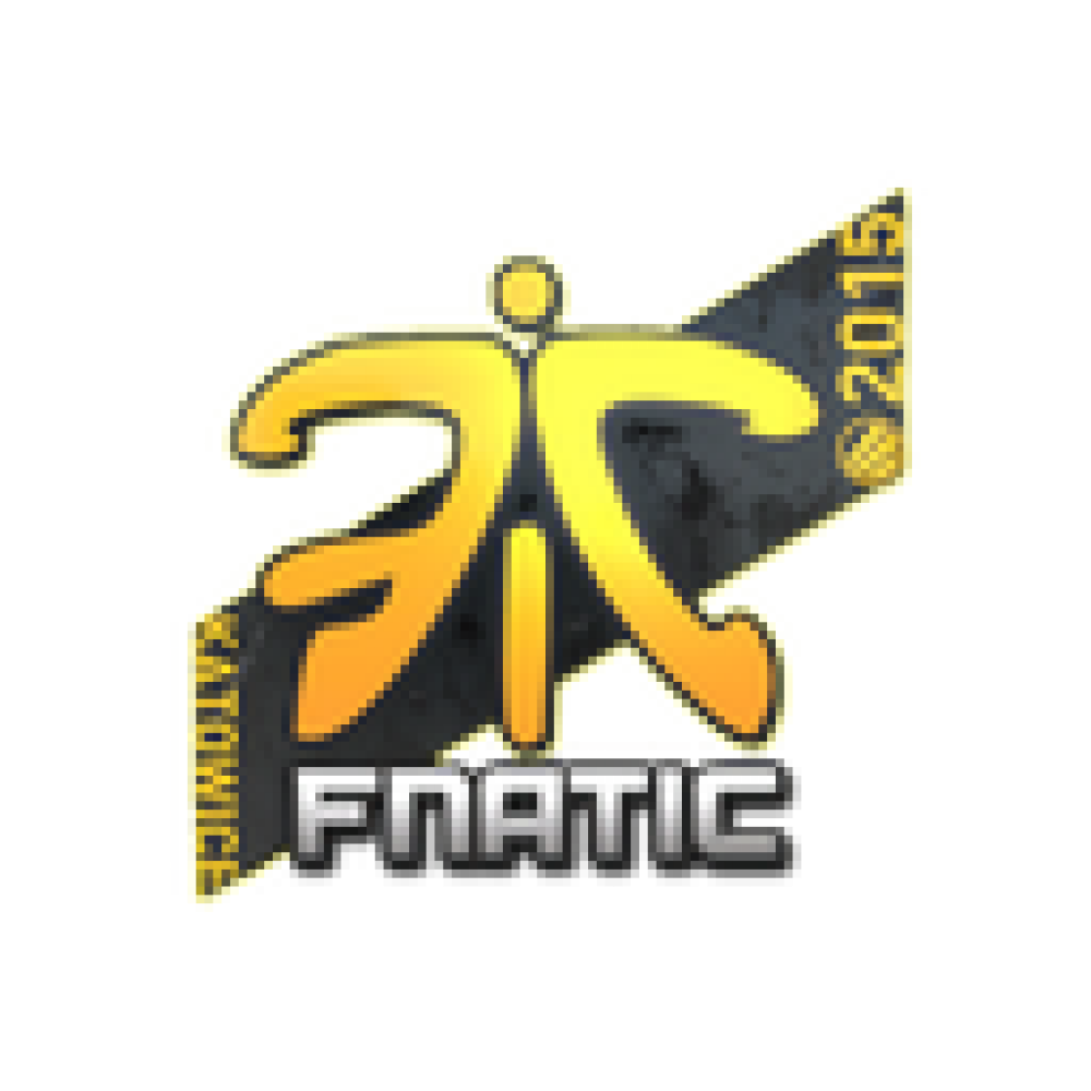 Fnatic sticker. Fnatic Катовице 2015. Фнатик КС го стикер. Наклейка ESL Katowice 2015. Fnatic Gold Stickers Katowice 2015.