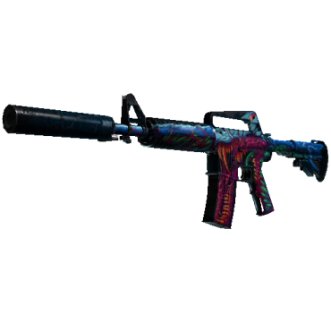 M4A1-S | Hyper Beast  (Battle-Scarred)