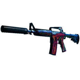 M4A1-S | Hyper Beast  (Minimal Wear)