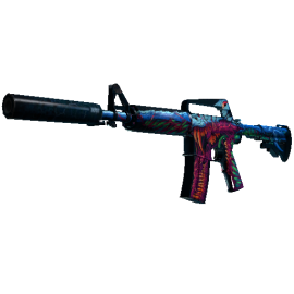 StatTrak™ M4A1-S | Hyper Beast  (Well-Worn)