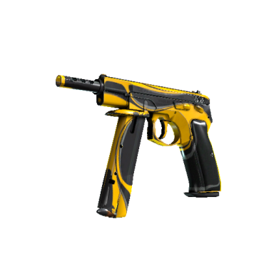 CZ75-Auto | Yellow Jacket  (Well-Worn)