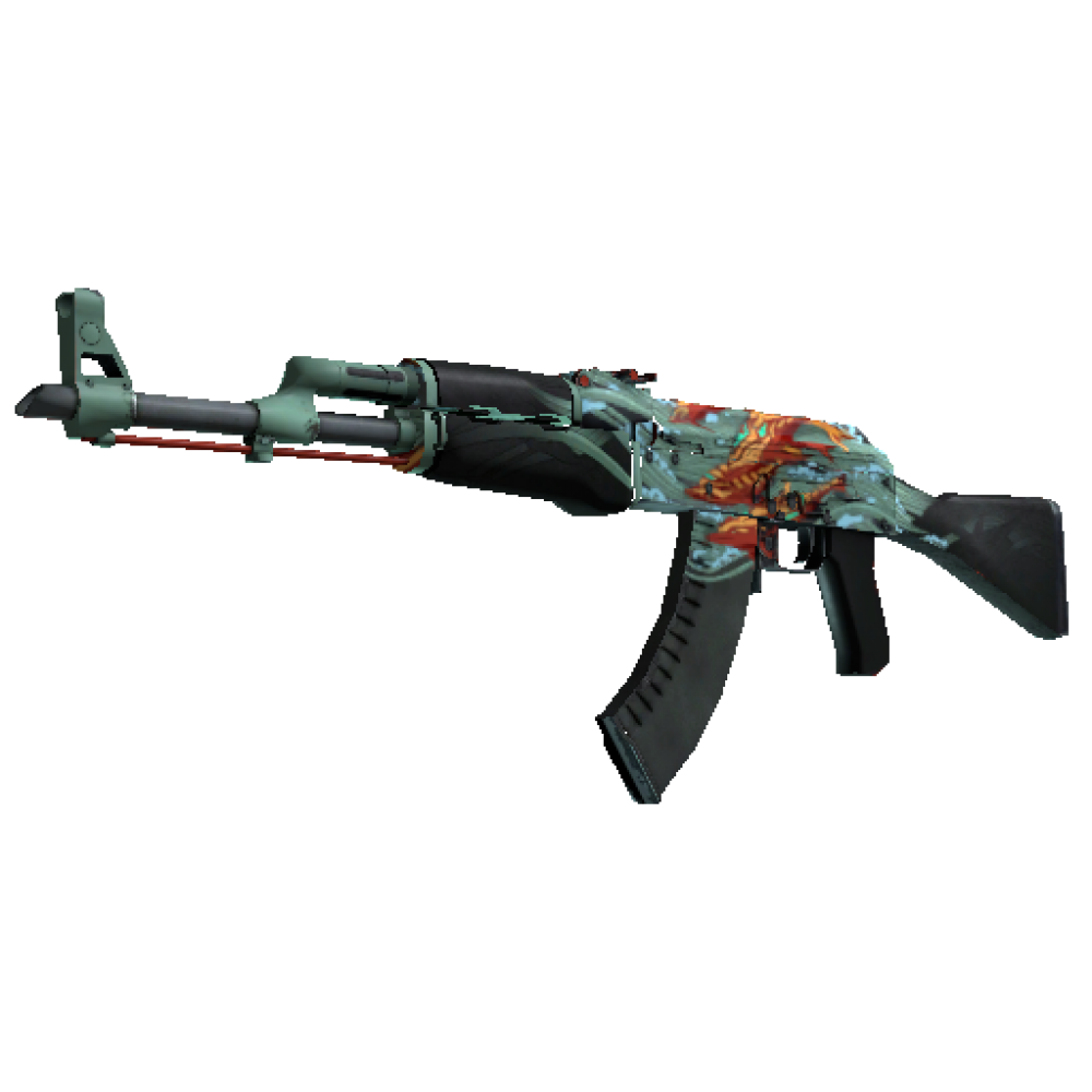 AK-47 | Aquamarine Revenge  (Well-Worn)