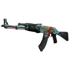 AK-47 | Aquamarine Revenge  (Well-Worn)