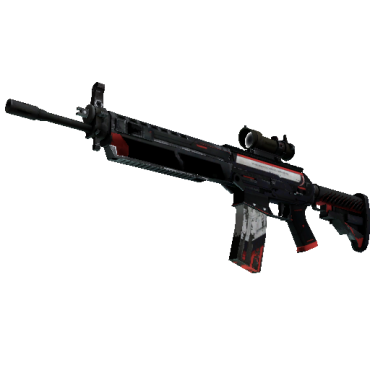 StatTrak™ SG 553 | Cyrex  (Battle-Scarred)