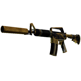 M4A1-S | Golden Coil  (Battle-Scarred)