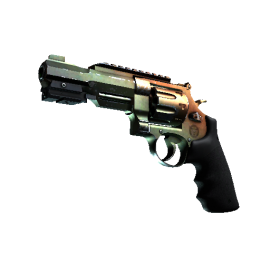 R8 Revolver | Amber Fade  (Field-Tested)