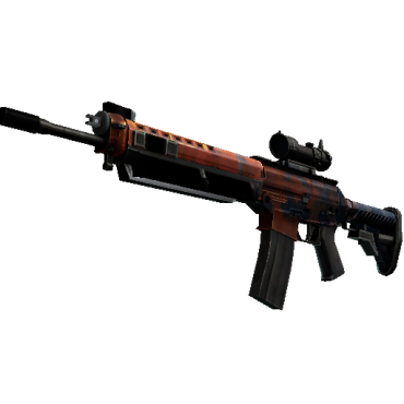 StatTrak™ SG 553 | Danger Close  (Factory New)