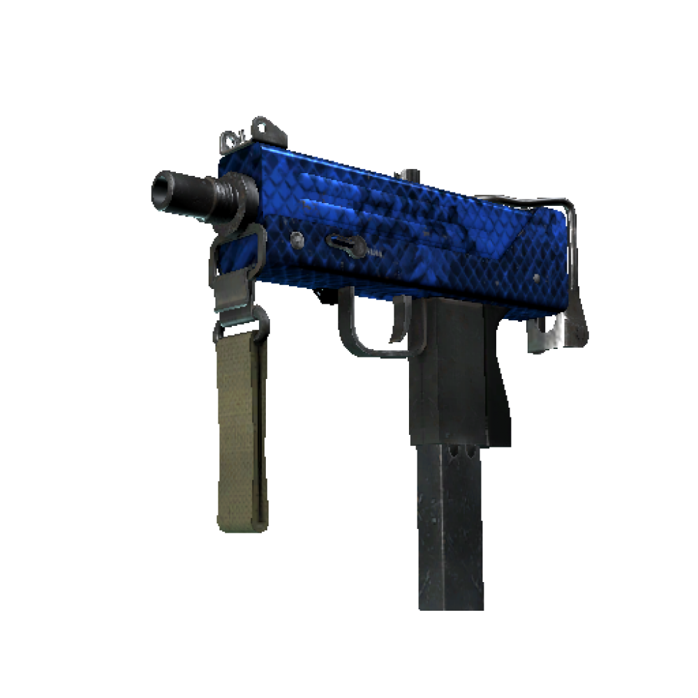 StatTrak™ MAC-10 | Lapis Gator  (Field-Tested)