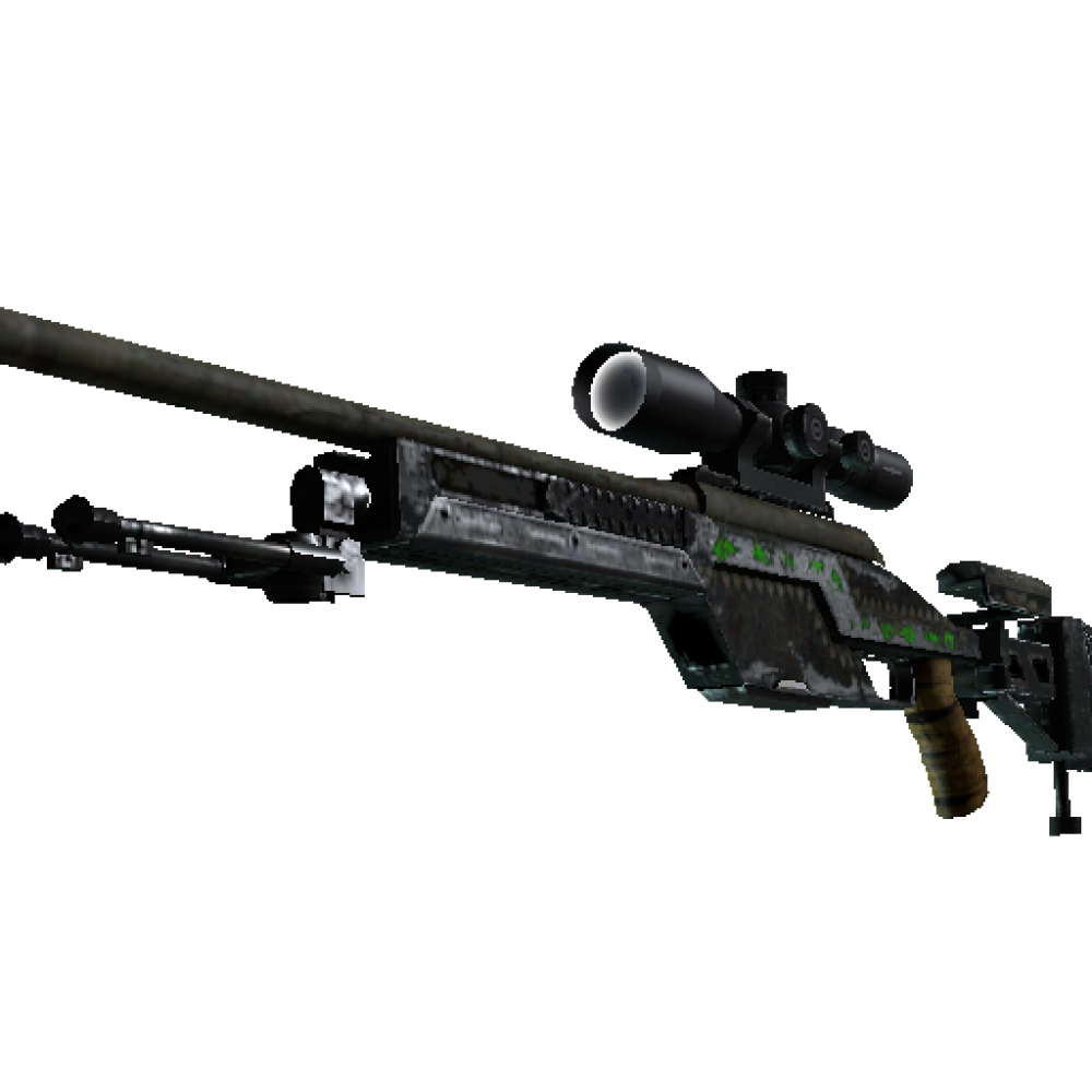 StatTrak™ SSG 08 | Necropos  (Battle-Scarred)