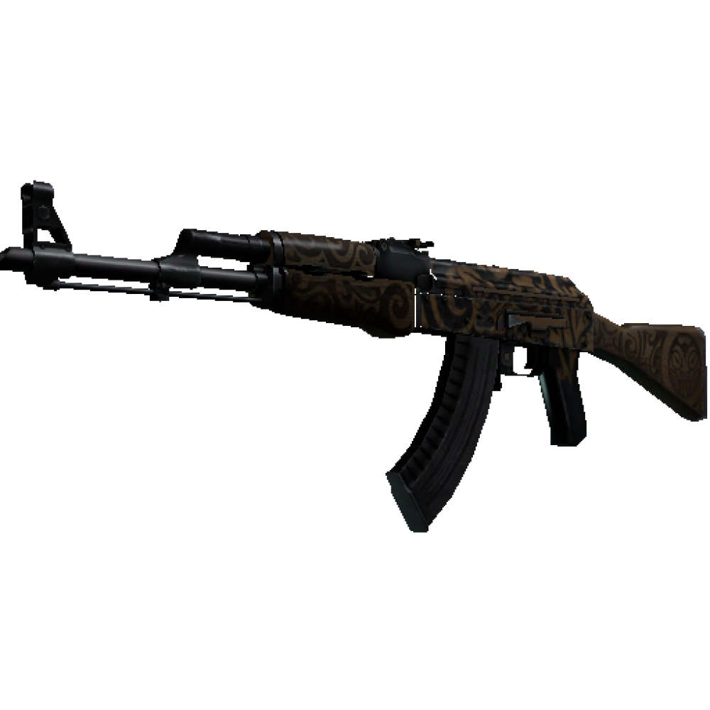 AK-47 | Uncharted  (Well-Worn)