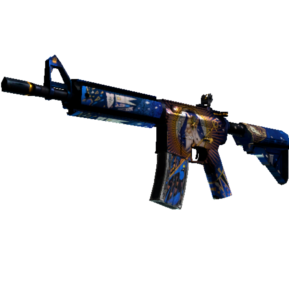 StatTrak™ M4A4 | The Emperor  (Well-Worn)