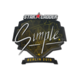 Sticker | s1mple | Berlin 2019