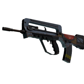 StatTrak™ FAMAS | Decommissioned  (Minimal Wear)