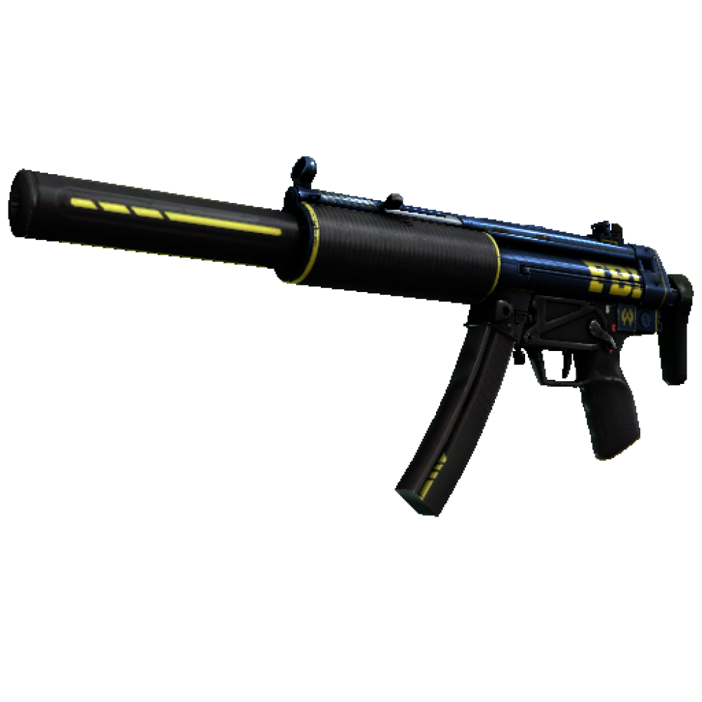 StatTrak™ MP5-SD | Agent  (Well-Worn)