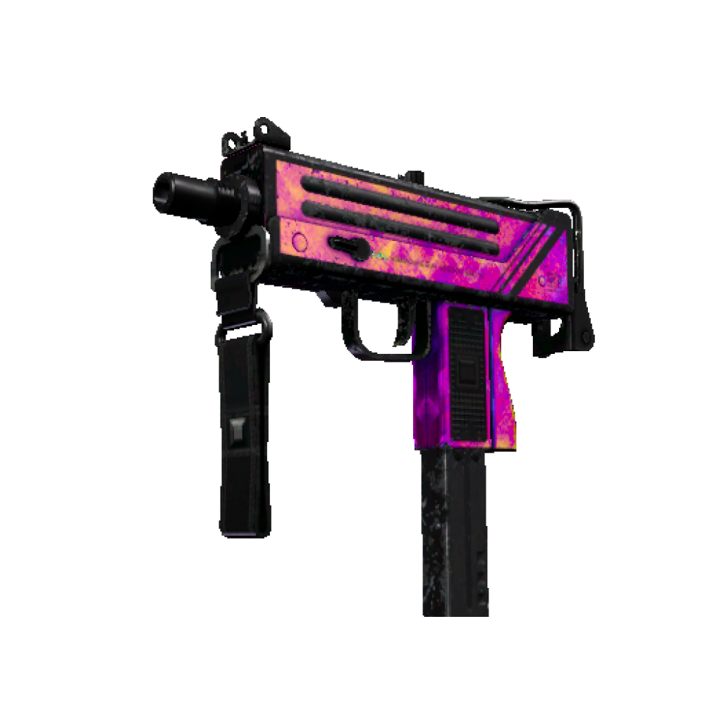 MAC-10 | Disco Tech  (Battle-Scarred)