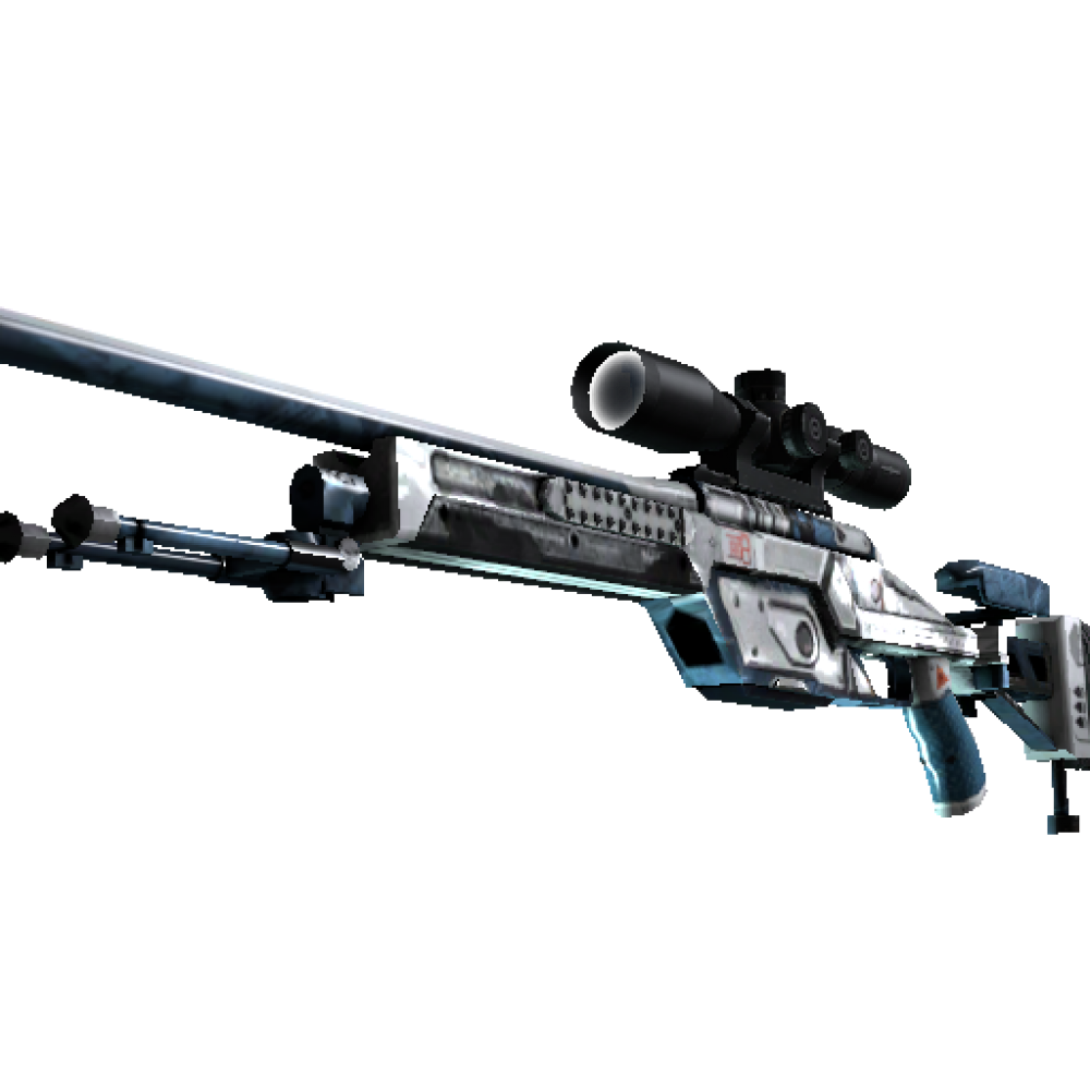 StatTrak™ SSG 08 | Ghost Crusader  (Well-Worn)