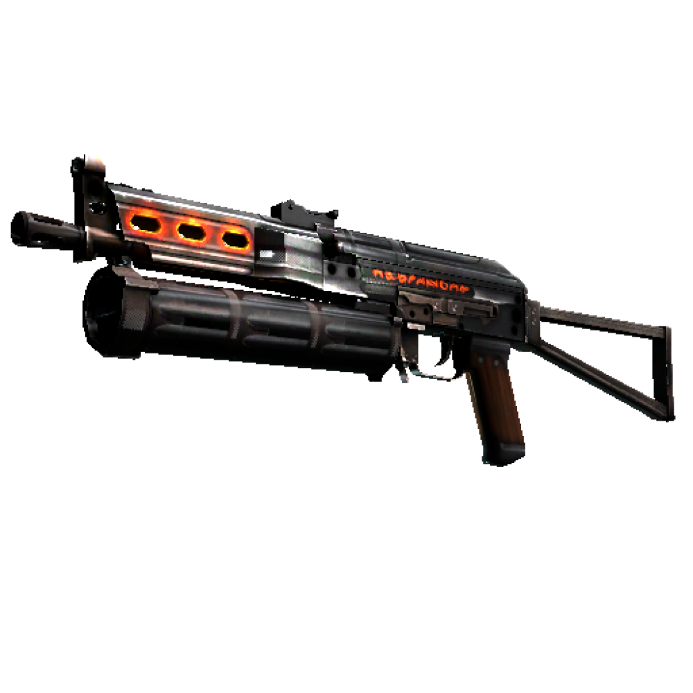 StatTrak™ PP-Bizon | Runic  (Well-Worn)