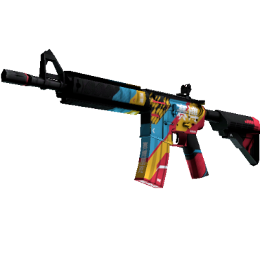 StatTrak™ M4A4 | Cyber Security  (Minimal Wear)