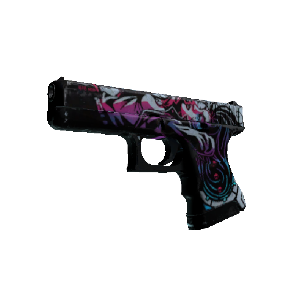 StatTrak™ Glock-18 | Neo-Noir  (Battle-Scarred)