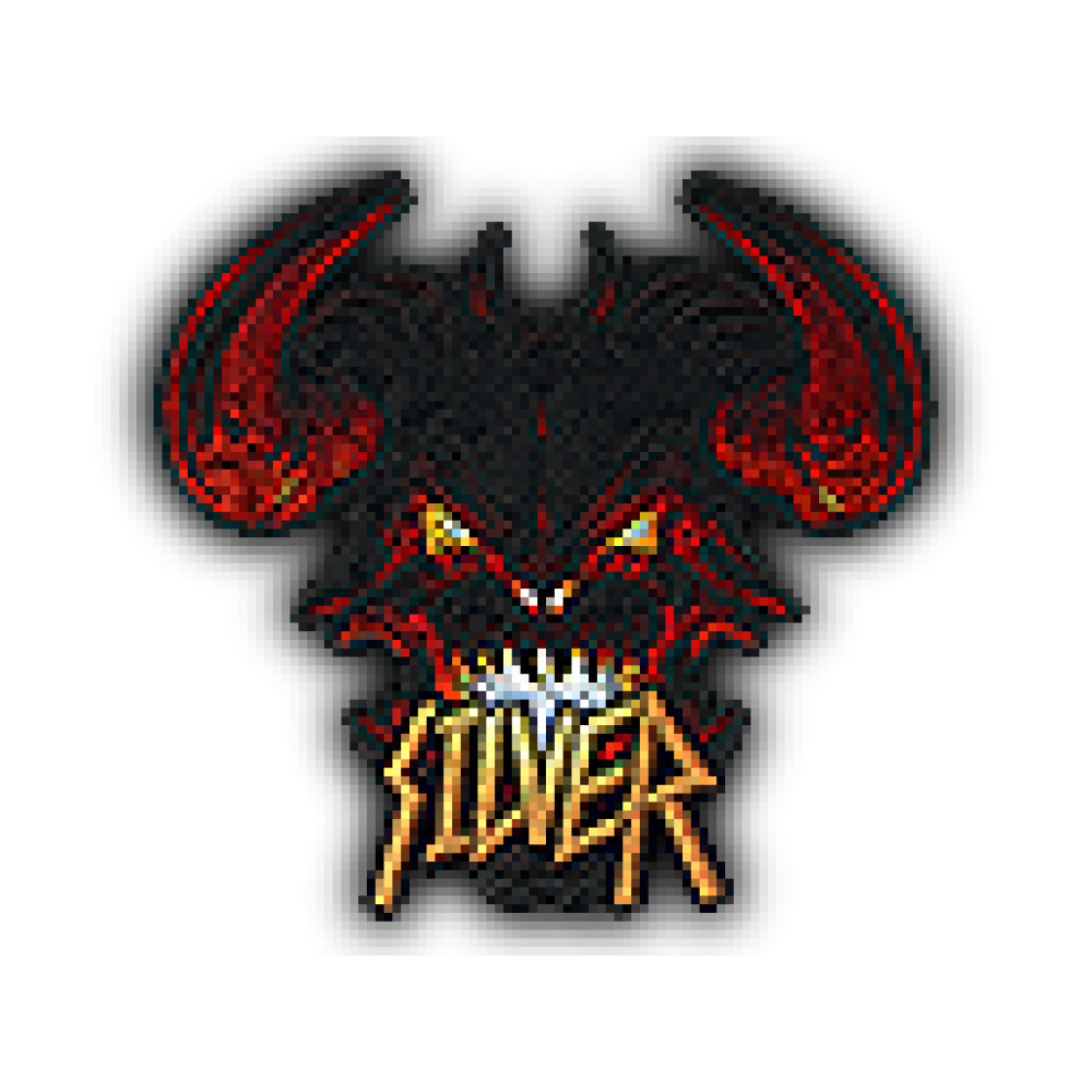 Patch | Metal Silver Demon