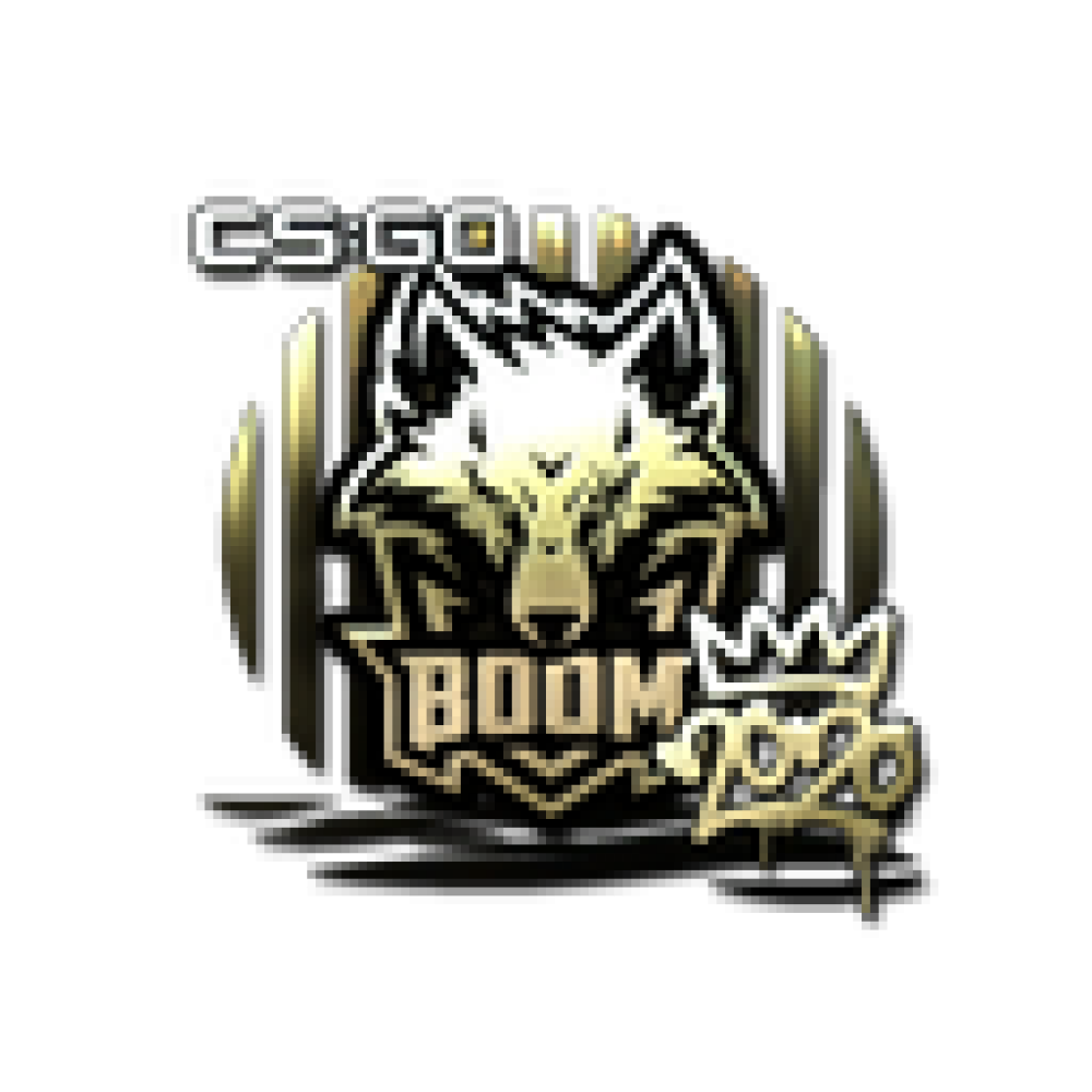 Sticker | Boom (Gold) | 2020 RMR