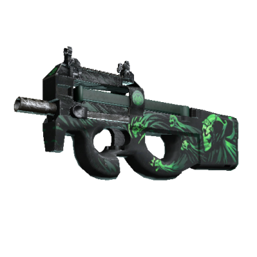 StatTrak™ P90 | Grim  (Well-Worn)