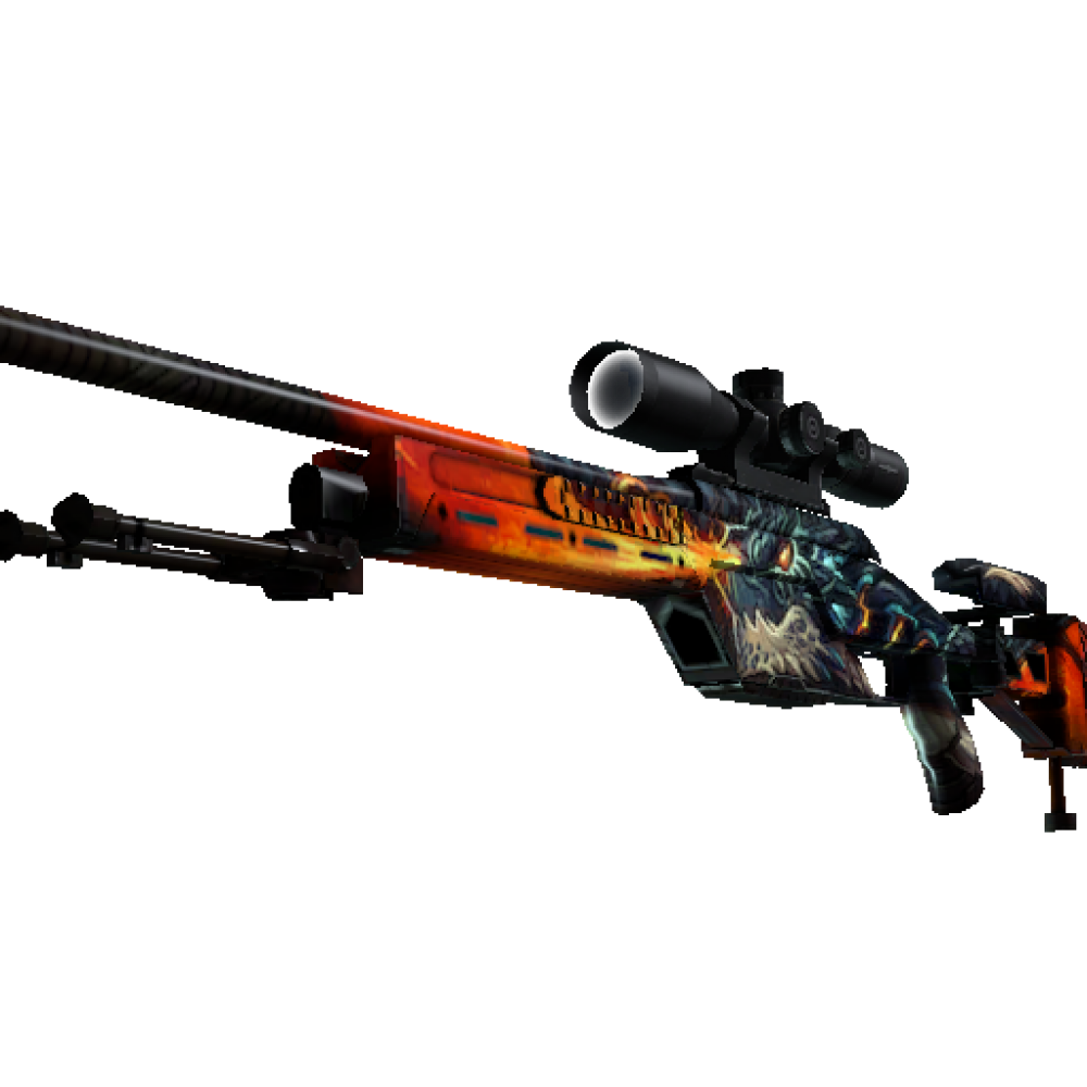 SSG 08 | Dragonfire  (Minimal Wear)