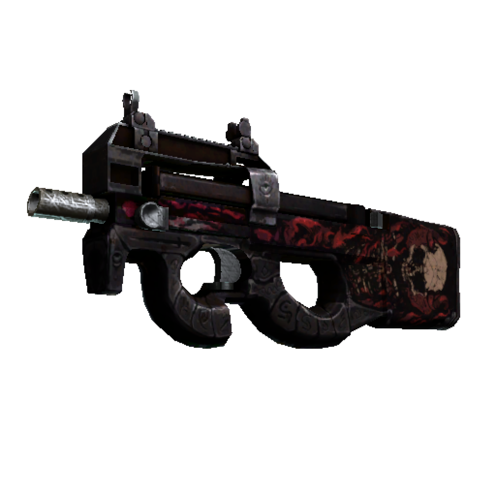 P90 | Shallow Grave  (Battle-Scarred)