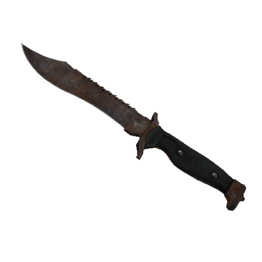 Bowie Knife | Rust Coat  (Battle-Scarred)