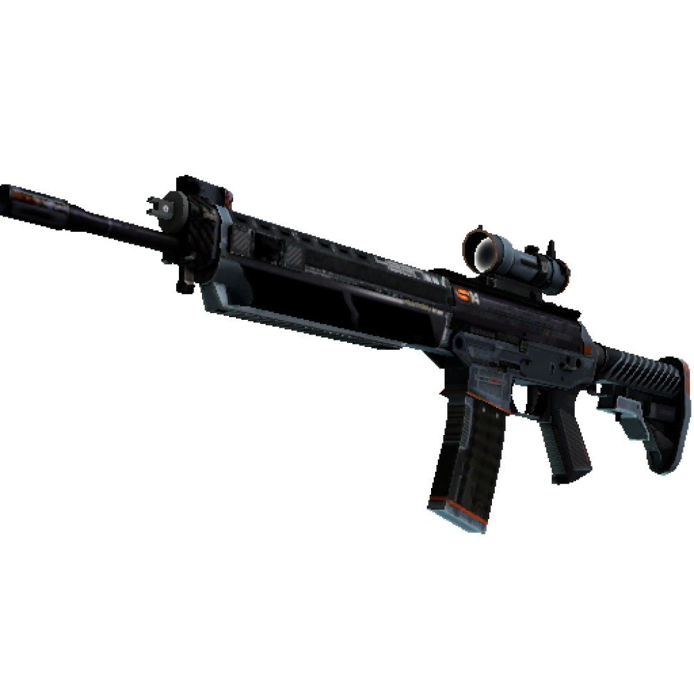 SG 553 | Phantom  (Battle-Scarred)