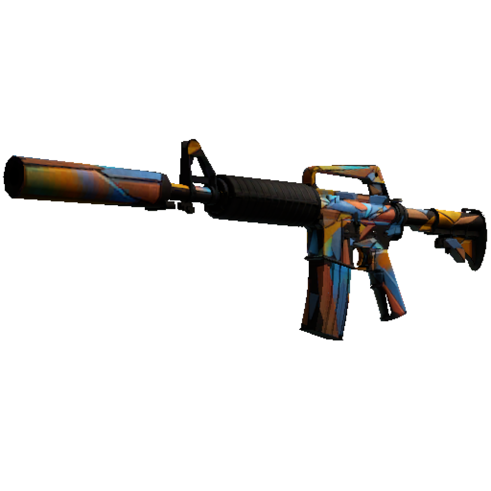 M4A1-S | Leaded Glass  (Battle-Scarred)