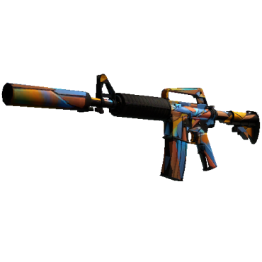 M4A1-S | Leaded Glass  (Well-Worn)