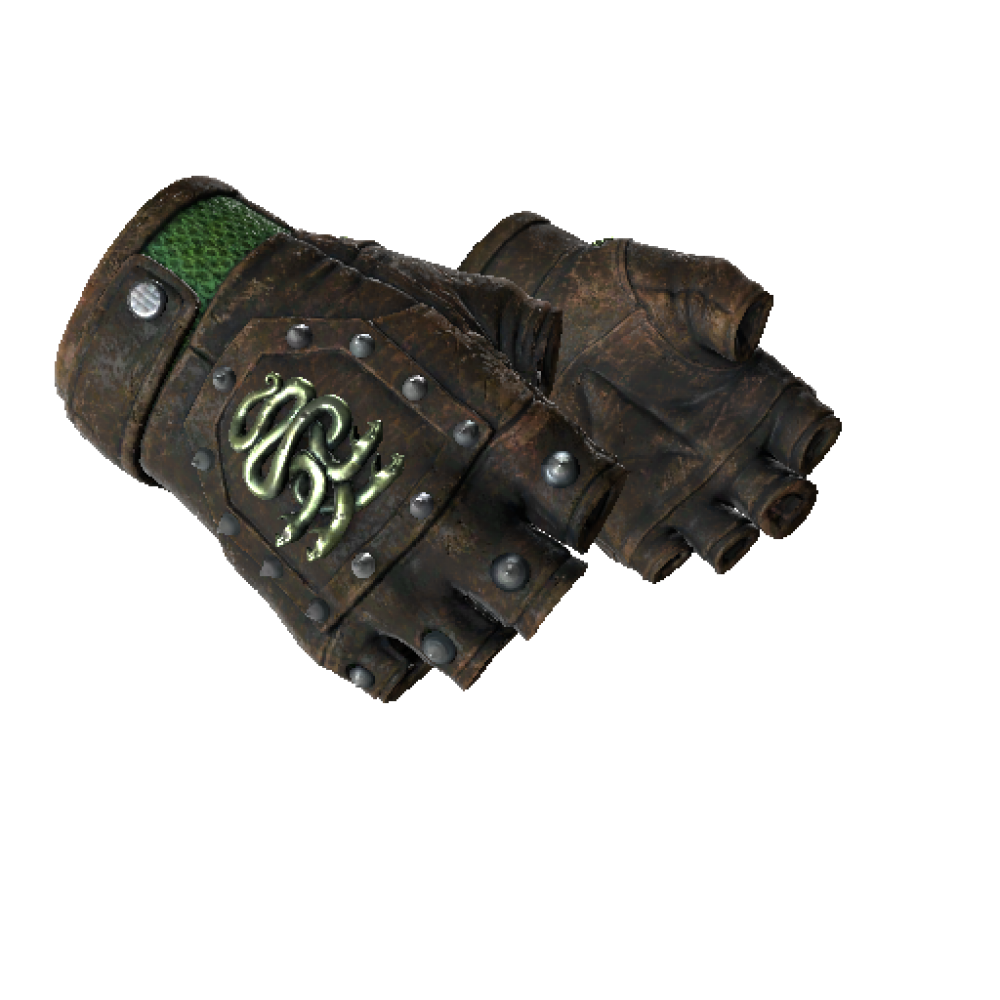 Hydra Gloves | Emerald  (Battle-Scarred)