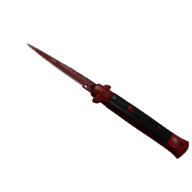 Stiletto Knife | Crimson Web  (Field-Tested)