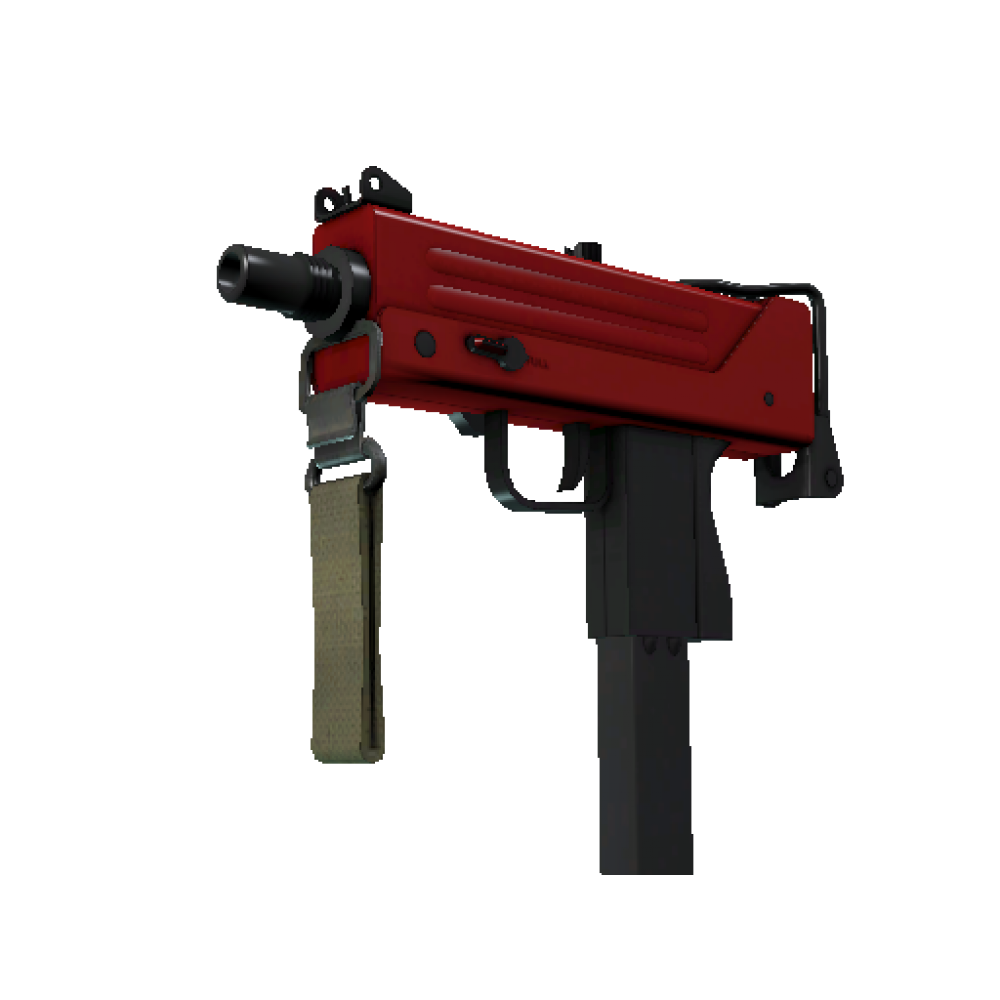 MAC-10 | Candy Apple  (Minimal Wear)