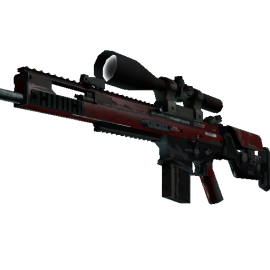 StatTrak™ SCAR-20 | Crimson Web  (Field-Tested)