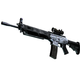 SG 553 | Damascus Steel  (Factory New)